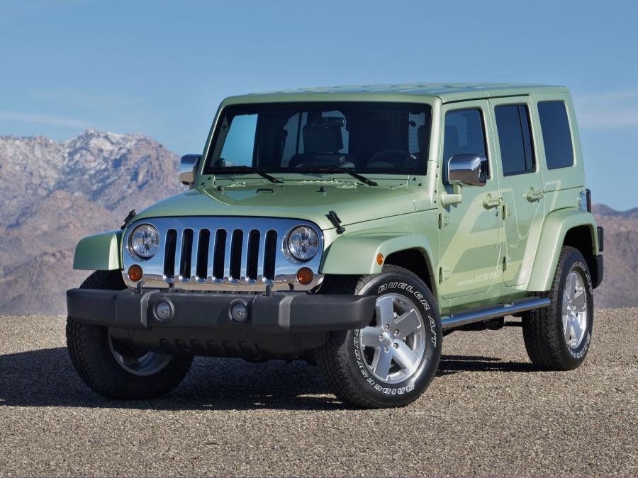  Jeep Wrangler Unlimited EV Concept 2009 года  (фото 13 из 13)